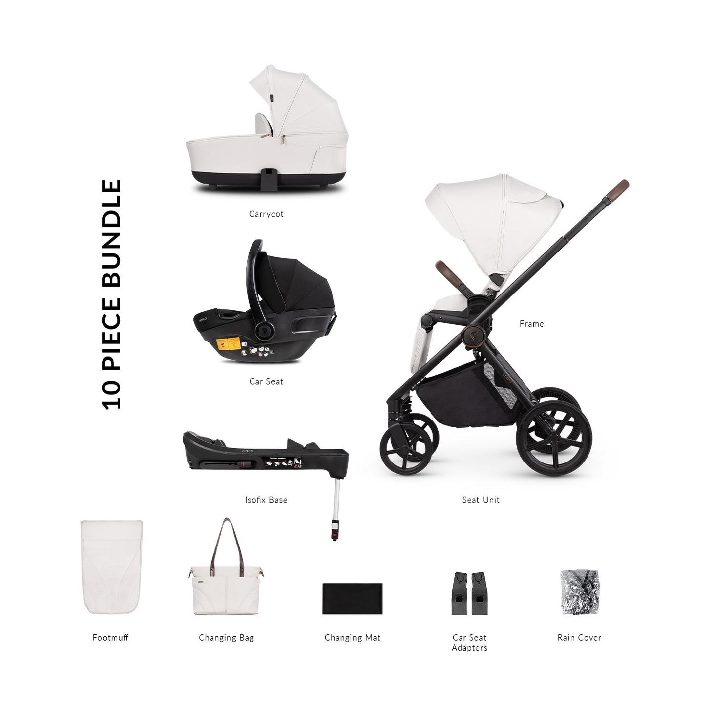 Venicci Claro 3 in 1 with Venicci Engo Car Seat