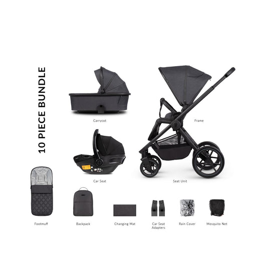 Venicci Tinum Edge 3 in 1 with Venicci Engo Car Seat