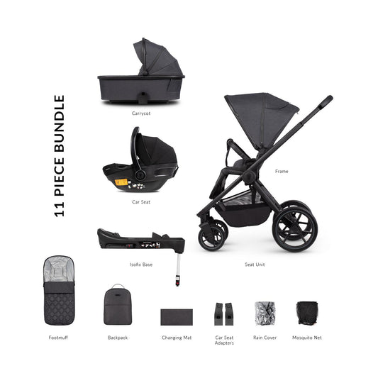 Venicci Tinum Edge 3 in 1 with Venicci Engo Car Seat