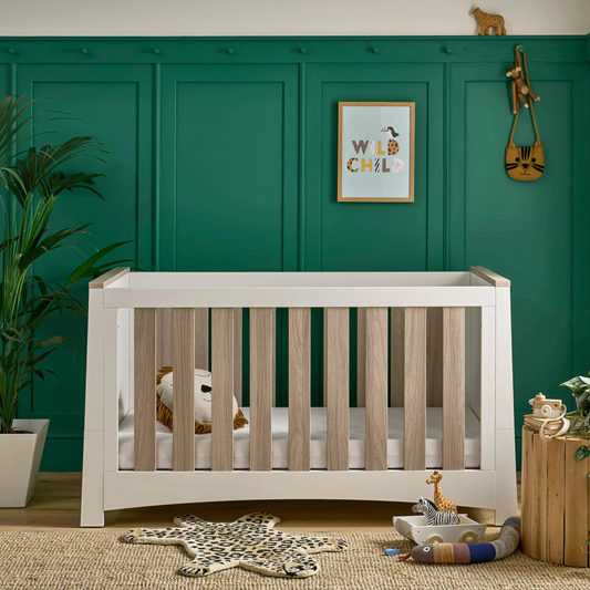 CuddleCo Ada 2 Piece Set with Cot Bed and Drawer Dresser