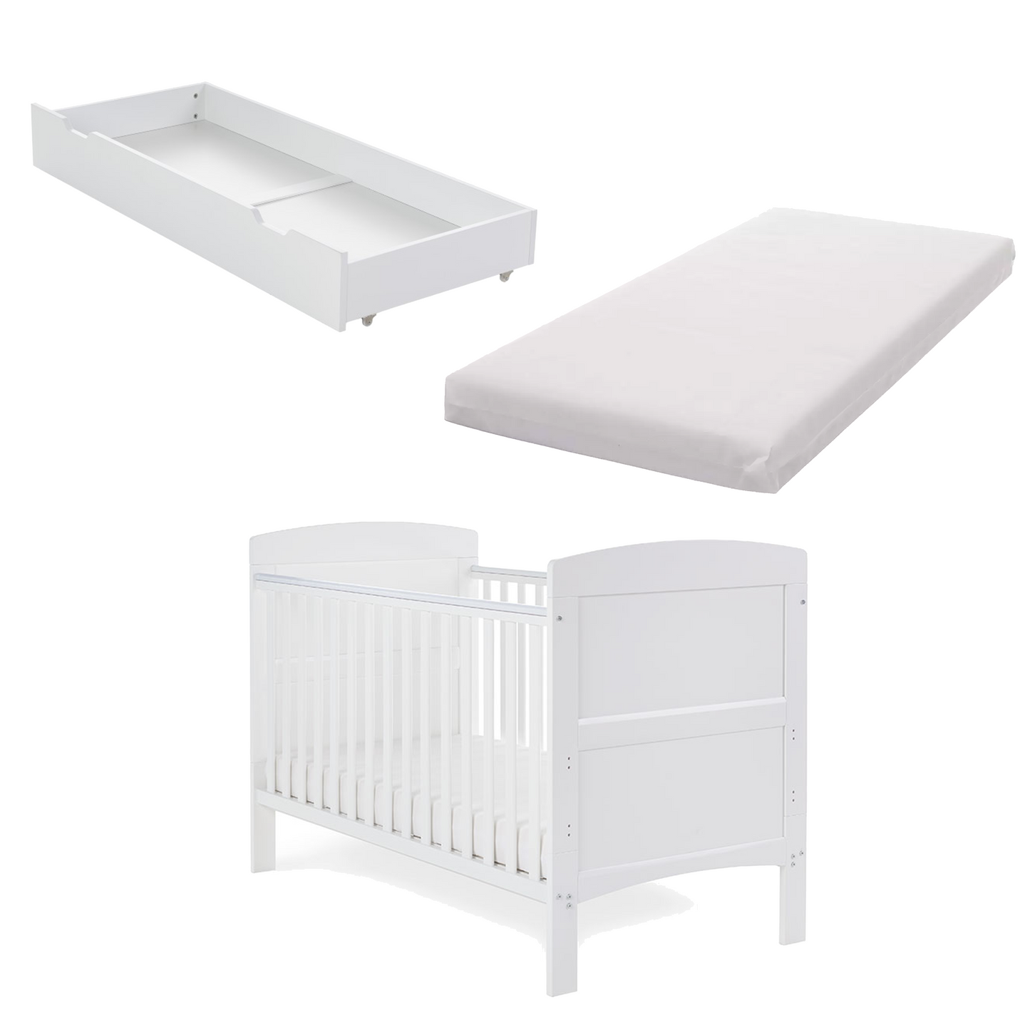 Obaby Grace Cot Bed Bundle