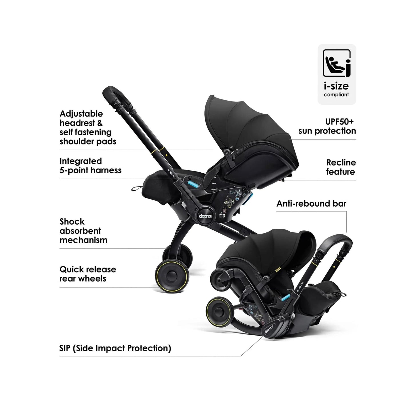 Doona X Infant Car Seat