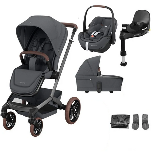 Maxi Cosi Fame Buggy with Maxi Cosi Pebble Pro2 and Family Fix Pro Base