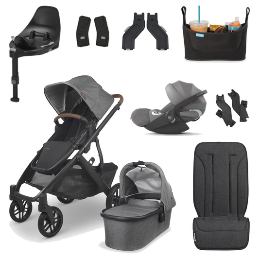 UPPAbaby Vista V2 Buggy with Free Accessories Cybex Cloud T and Base T