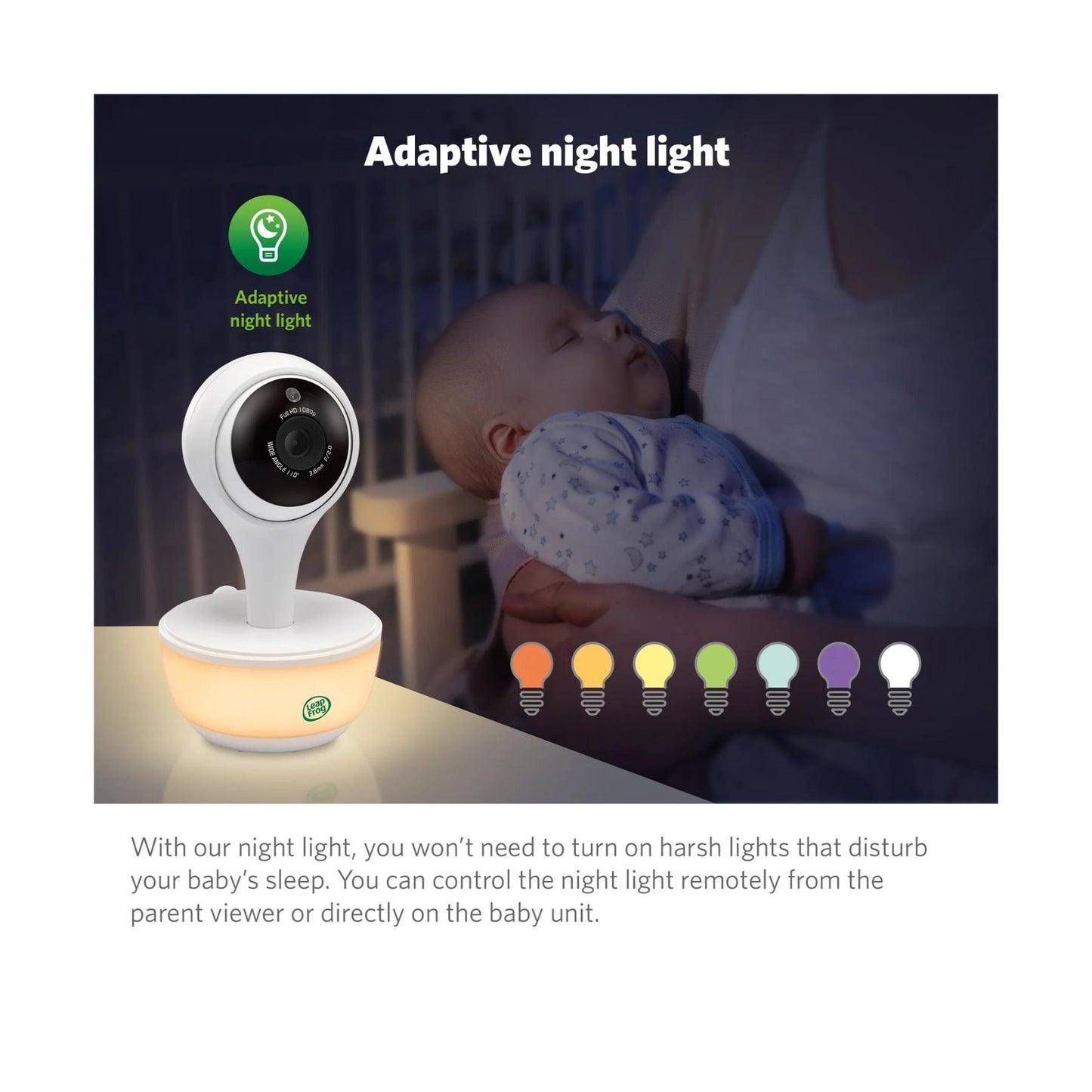 Leapfrog 5 Inch High Definition Smart Remote Access Video Monitor  LF815HD