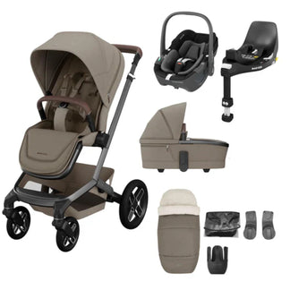 Maxi Cosi Fame 9 Piece Bundle with Maxi Cosi Pebble 360 and Family Fix Base