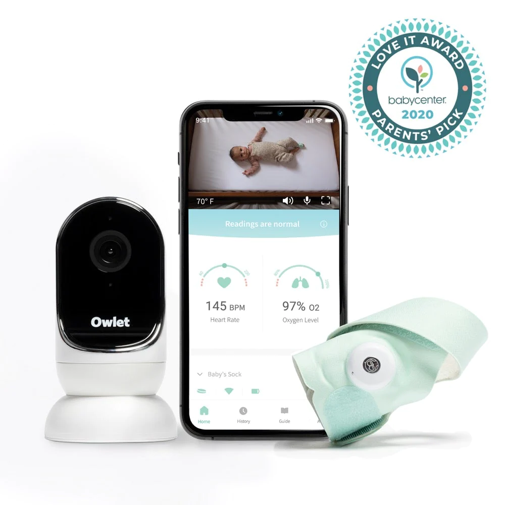 Owlet Dream Sock and Cam 2 Bundle