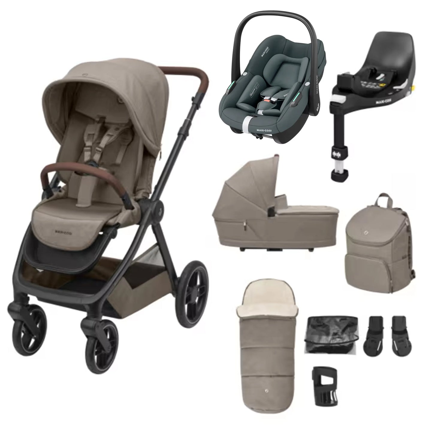 Maxi Cosi Oxford 9 Piece Select Bundle with Maxi Cosi Pebble S